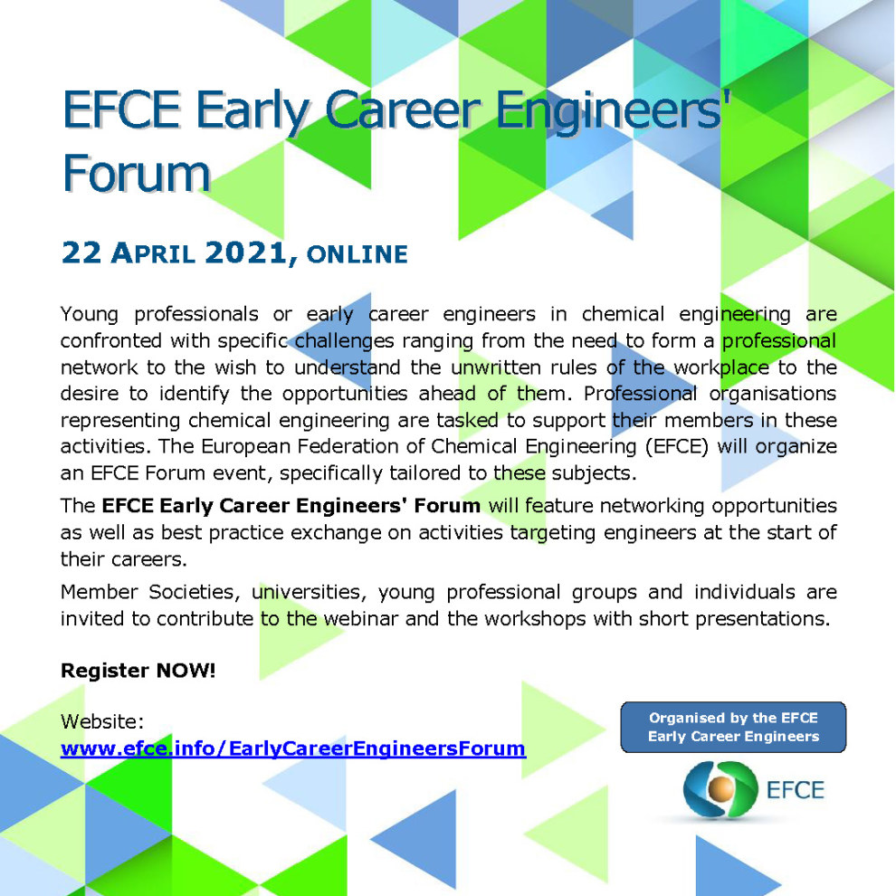 EFCE ECE Forum Register NOW- square1