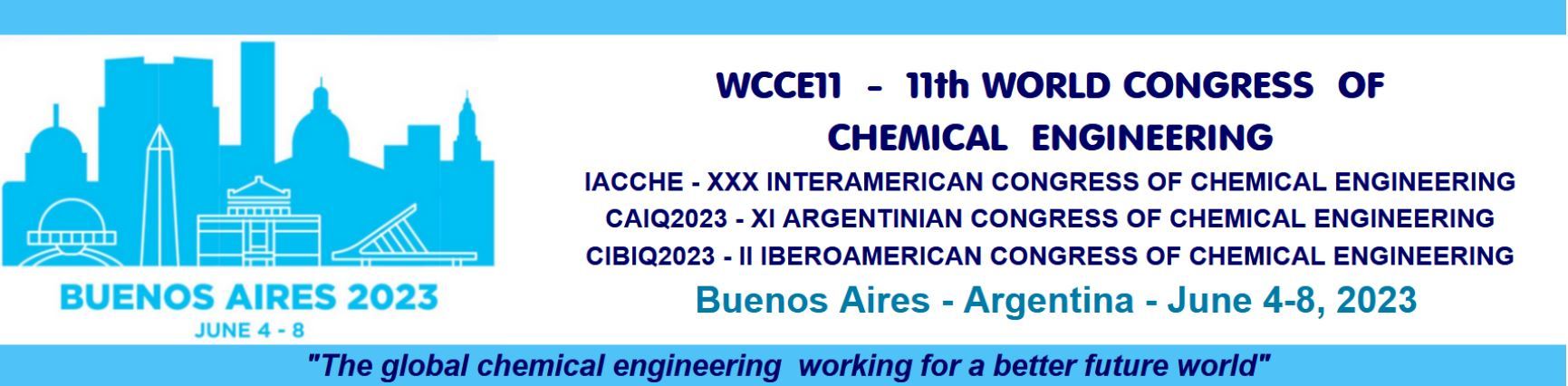 11th World Congress of Chemical Engineering - WCCE11